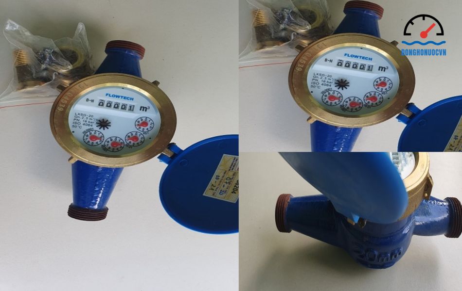 Đồng hồ nước Flowtech DN20