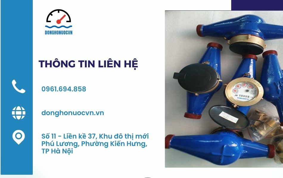 Địa chỉ mua đồng hồ nước Flowtech DN25