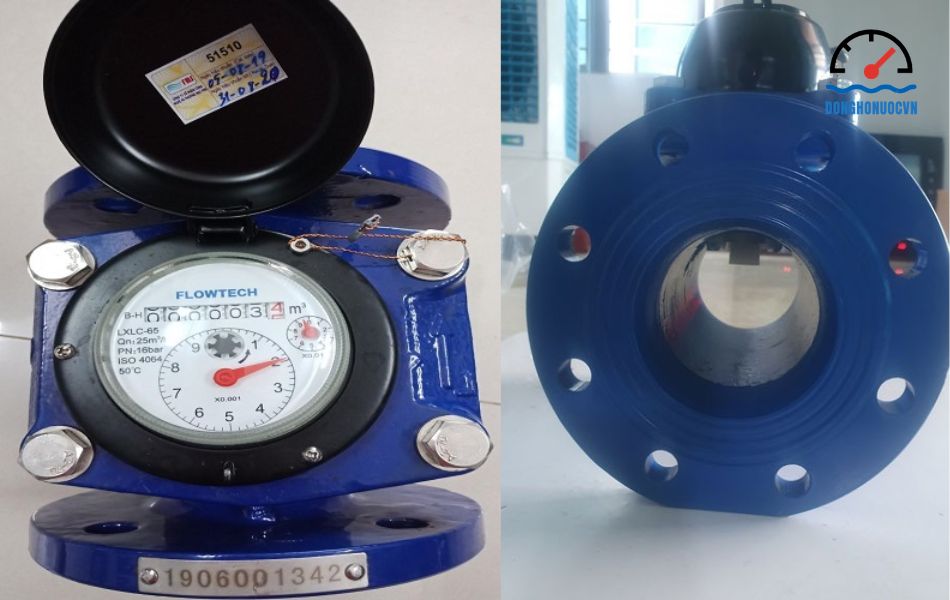 Đồng hồ nước sạch Flowtech DN65 - LXLC-65