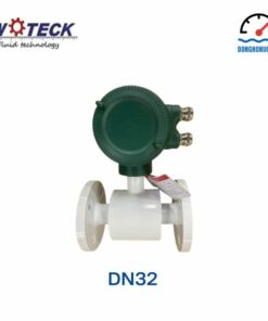 Đồng hồ đo nước điện tử Woteck DN32 mặt sau