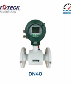 Đồng hồ đo nước điện tử Woteck DN40 mặt trước