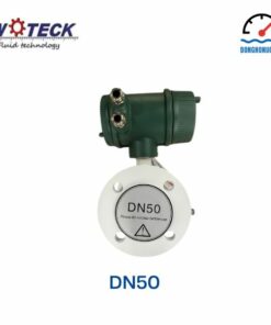 Đồng hồ đo nước điện tử Woteck DN50 mặt bên