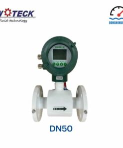 Đồng hồ đo nước điện tử Woteck DN50 mặt trước