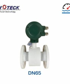Đồng hồ đo nước điện tử Woteck DN65 mặt sau