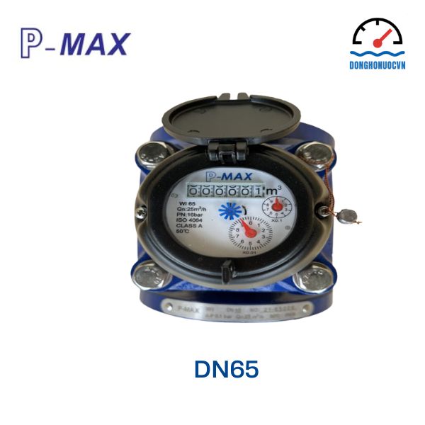 Đồng hồ nước dạng cơ Pmax DN65