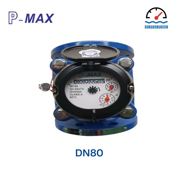 Đồng hồ nước dạng cơ Pmax DN80