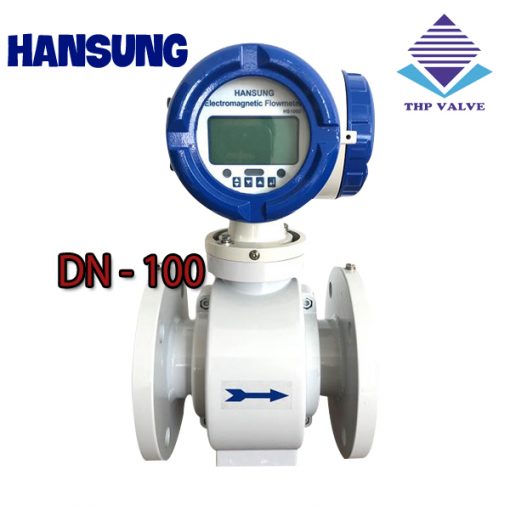 Đồng hồ nước điện từ Hansung Hàn Quốc DN100