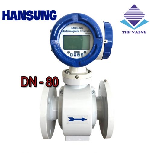 Đồng hồ nước điện từ Hansung Hàn Quốc DN80