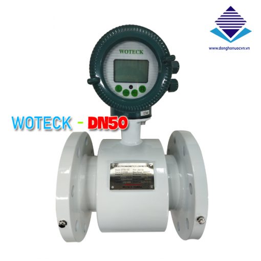 đồng hồ nước điện từ woteck dn50