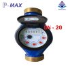 đồng hồ nước pmax dn20