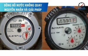 Nguyên nhân và biện pháp xử lý đồng hồ nước không quay