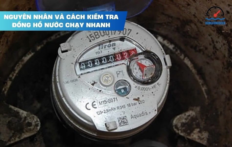 Tìm hiểu hiện tượng đồng hồ nước chạy nhanh