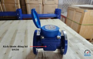 Cấu tạo của đồng hồ nước DN50