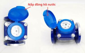 Cấu tạo của nắp đồng hồ nước