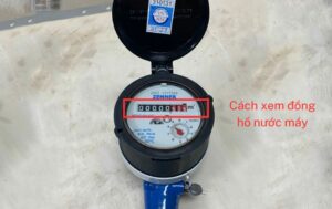 Hướng dẫn cách xem đồng hồ nước máy