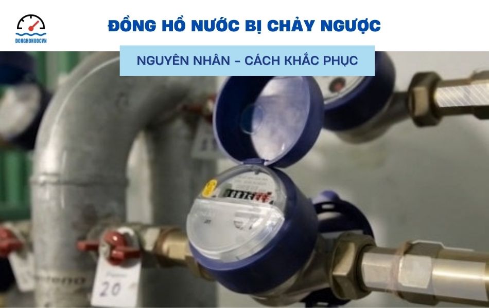 đồng hồ nước chảy ngược