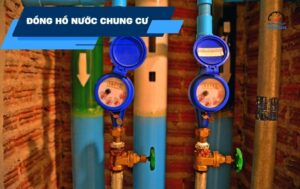 đồng hồ nước chung cư