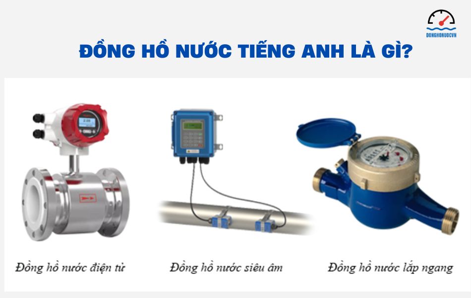 Đồng hồ nước tiếng Anh là gì?