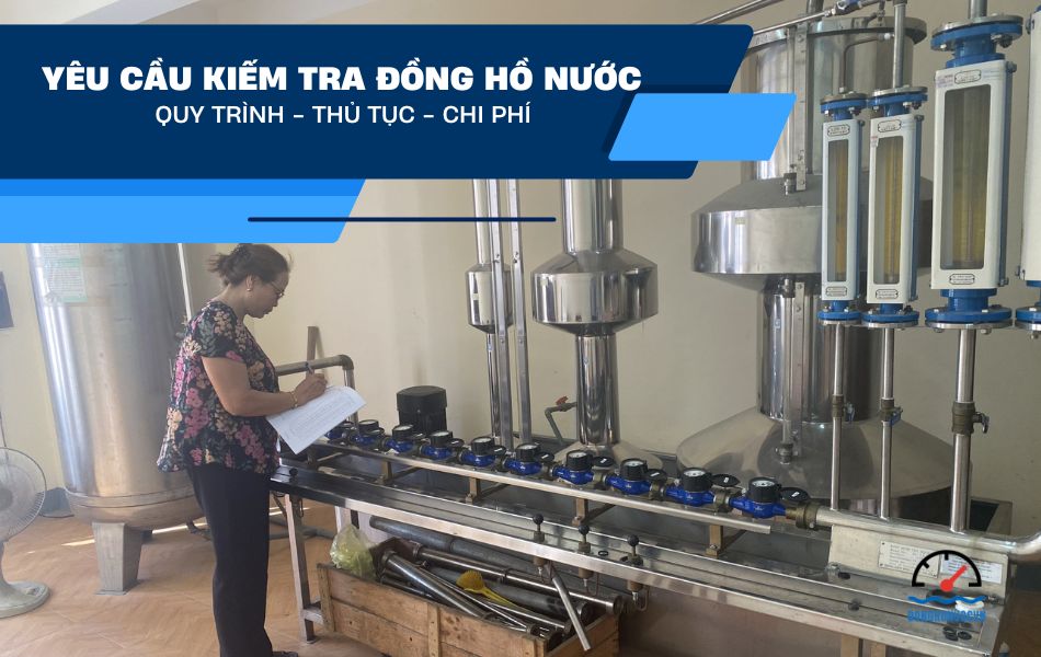 Yêu cầu kiểm tra đồng hồ nước