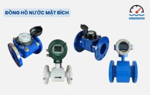 đồng hồ nước mặt bích