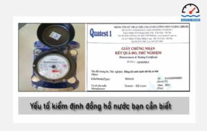 kiểm định đồng hồ nước