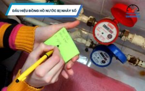 Dấu hiệu nhận biết đồng hồ nước bị nhảy số