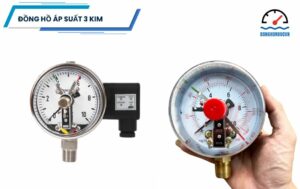 Đồng hồ áp suất 3 kim
