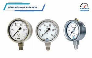 Đồng hồ đo áp suất inox