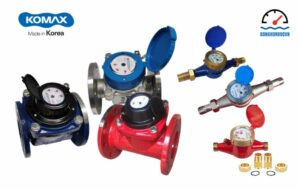 đồng hồ nước komax