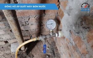 đồng hồ đo áp suất máy bơm nước