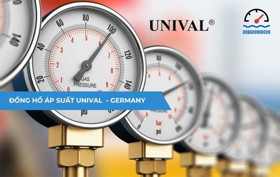 đồng hồ áp suất unival