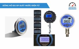 đồng hồ đo áp suất nước điện tử