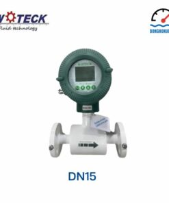 Đồng hồ đo nước điện tử Woteck DN15 mặt trước