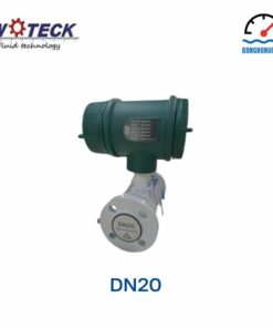 Đồng hồ đo nước điện tử Woteck DN20 mặt bên