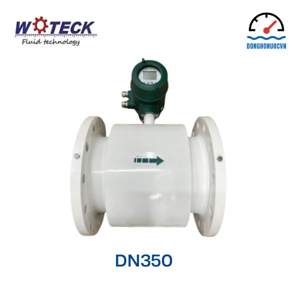 Đồng hồ đo nước điện tử Woteck DN350
