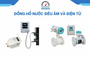 đồng hồ nước siêu âm và điện từ