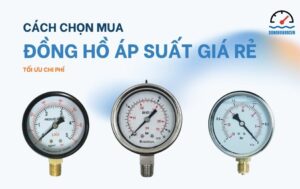 đồng hồ áp suất giá rẻ