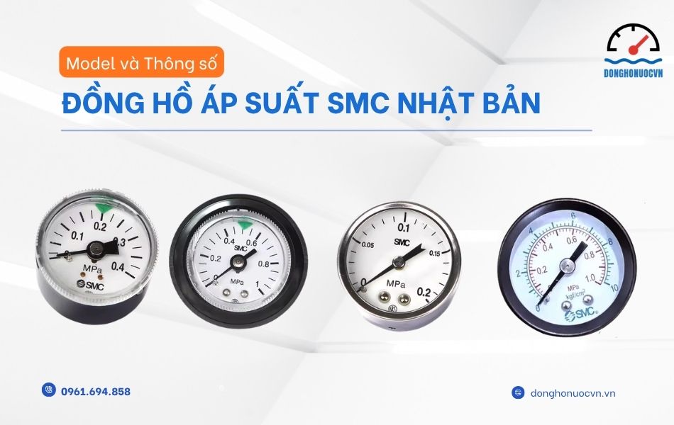 đồng hồ áp suất smc nhật bản