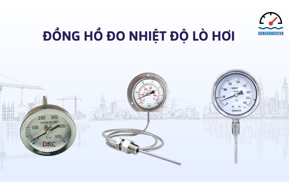 đồng hồ đo nhiệt độ lò hơi