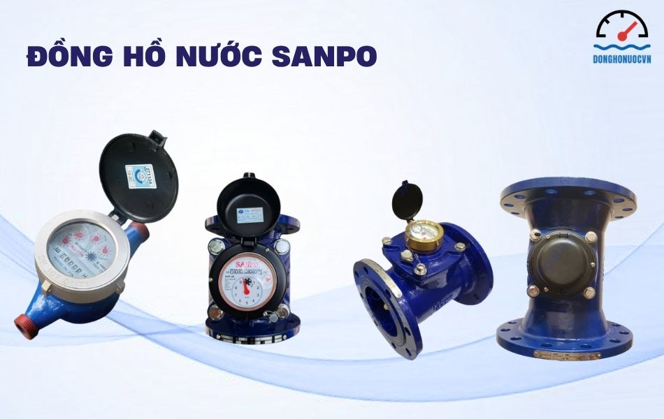 đồng hồ nước sanpo