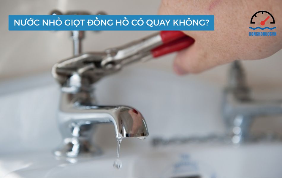 nước nhỏ giọt đồng hồ có quay không