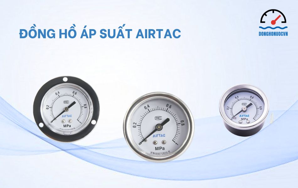 đồng hồ áp suất airtac