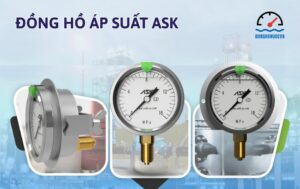 đồng hồ áp suất ask