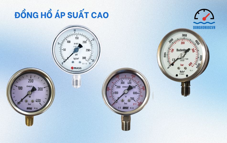 đồng hồ áp suất cao