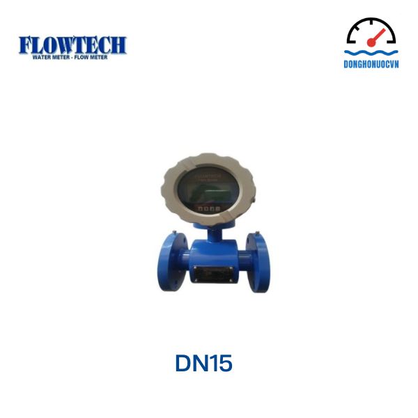 Đồng hồ nước điện tử Flowtech DN15