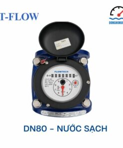Đồng hồ nước Flowtech DN80 nước sạch
